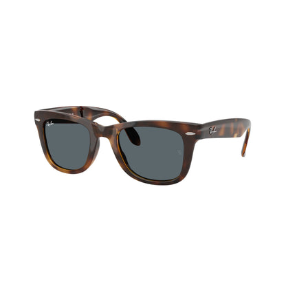 Lunettes de soleil Ray-Ban Folding Wayfarer RB4105 710/R5 Havane