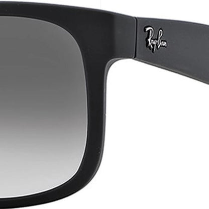 Occhiali da sole Ray-Ban Justin RB4165 601/8G Matt Black-Dark Grey