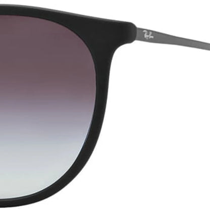 Occhiali da sole Ray-Ban Erika RB4171 622/8G Black-Sfumato grigio