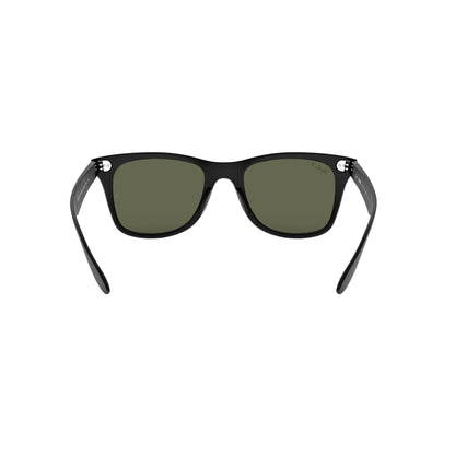 Occhiale da sole Ray-Ban Wayfarer liteforce RB4195 601S9A Black opac Polarized