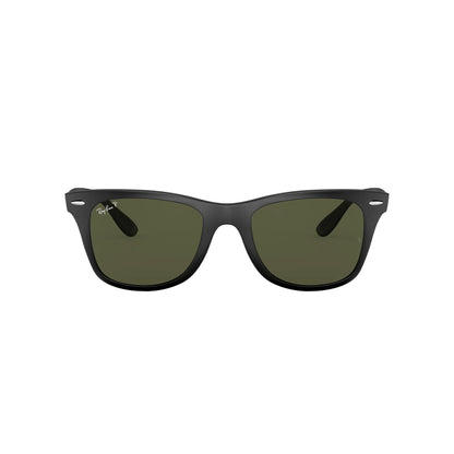 Occhiale da sole Ray-Ban Wayfarer liteforce RB4195 601S9A Black opac Polarized