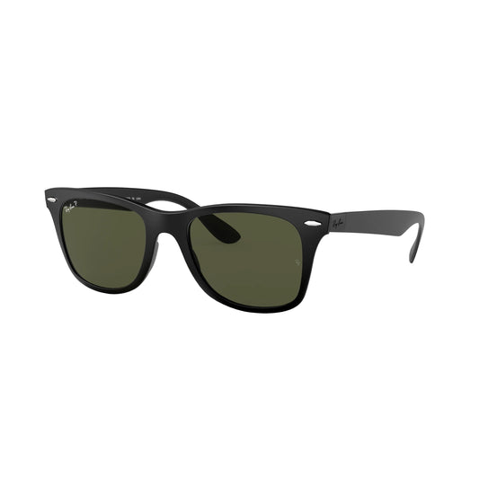 Occhiale da sole Ray-Ban Wayfarer liteforce RB4195 601S9A Black opac Polarized