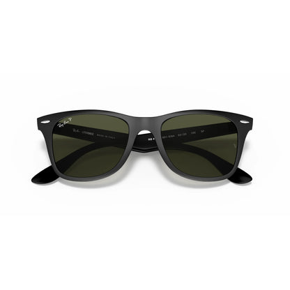 Occhiale da sole Ray-Ban Wayfarer liteforce RB4195 601S9A Black opac Polarized