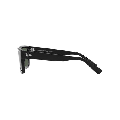 Occhiali da sole Ray-Ban Warren RB4396 6677/71 Black rettangolari