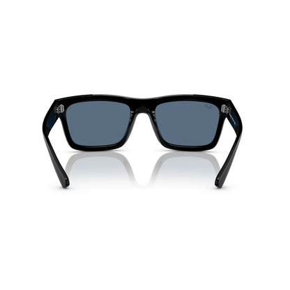 Lunettes de soleil Ray-Ban Warren RB4396 667780 Noir/Bleu foncé