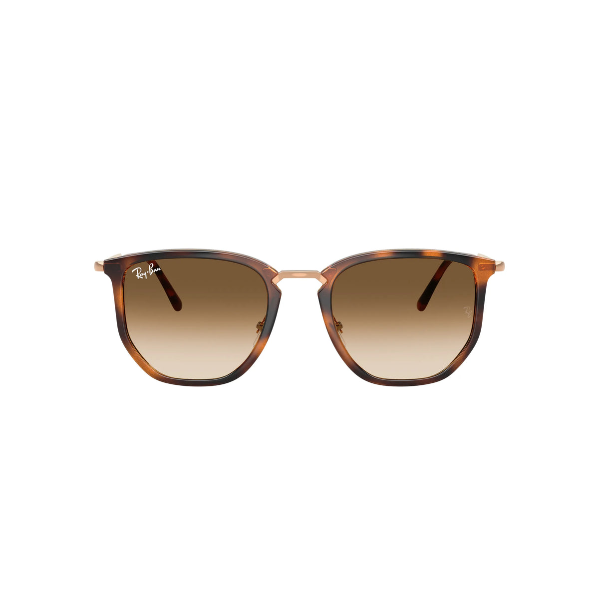 Lunettes de soleil Ray-Ban RB4451 680451 Orange transparent