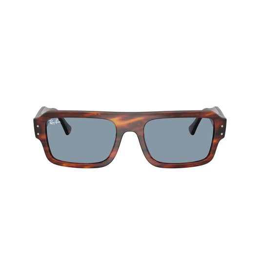 Occhiale da sole Ray-Ban RB4454 1398/56 Havana striato