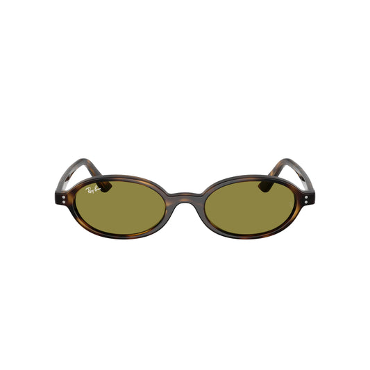 Lunettes de soleil Ray-Ban RB4472 1359/2 Havana Green ovales