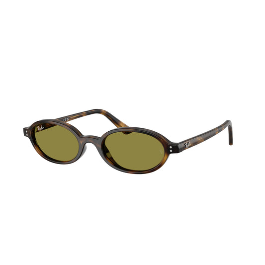 Lunettes de soleil Ray-Ban RB4472 1359/2 Havana Green ovales
