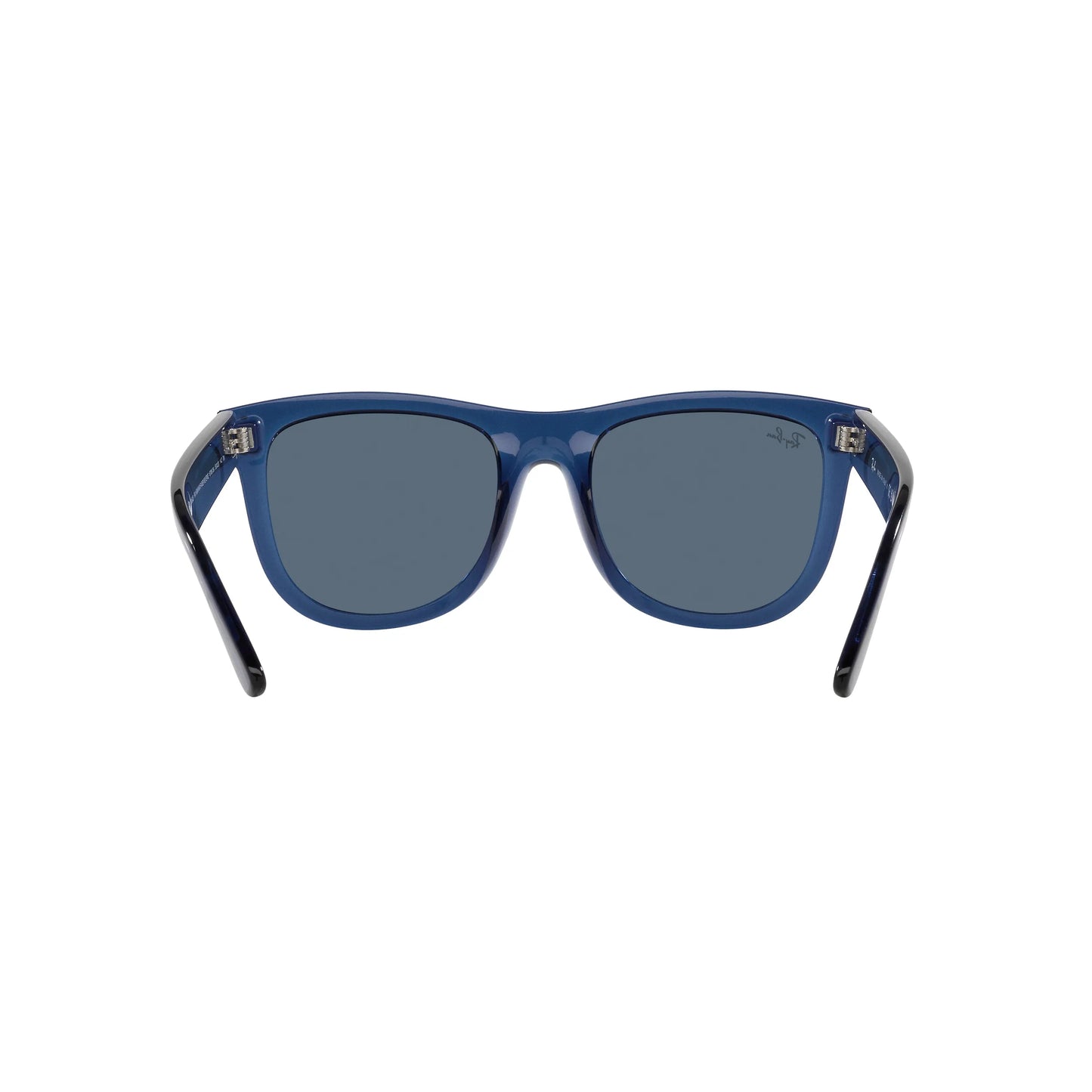 Occhiali da sole Ray-Ban Wayfarer Reverse RBR0502S 6708/3A Blue navy trasparente
