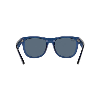 Occhiali da sole Ray-Ban Wayfarer Reverse RBR0502S 6708/3A Blue navy trasparente