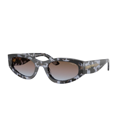 Lunettes de soleil Vogue VO5585-S 314748 Bleu écaille œil-de-chat