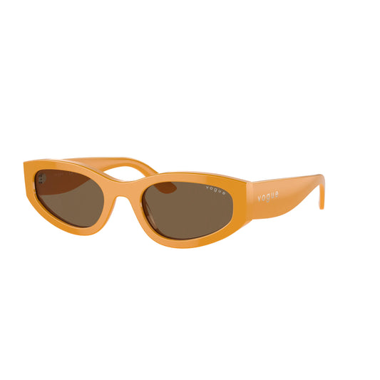 Lunettes de soleil Vogue VO5585-S 315973 Ocre pleine cat-eye