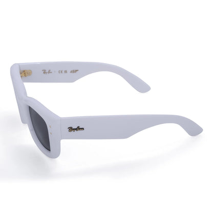 Occhiale da sole Ray-Ban Wayfarer Puffer RB4940 671/87 White - lato - Shop Ottica Mineo
