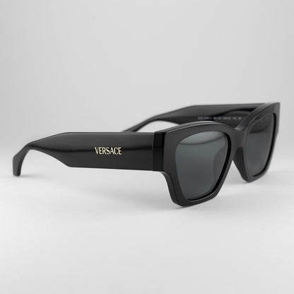 Occhiale da sole Versace MOD.4492U GB1/87 Black - lato - Shop Ottica Mineo