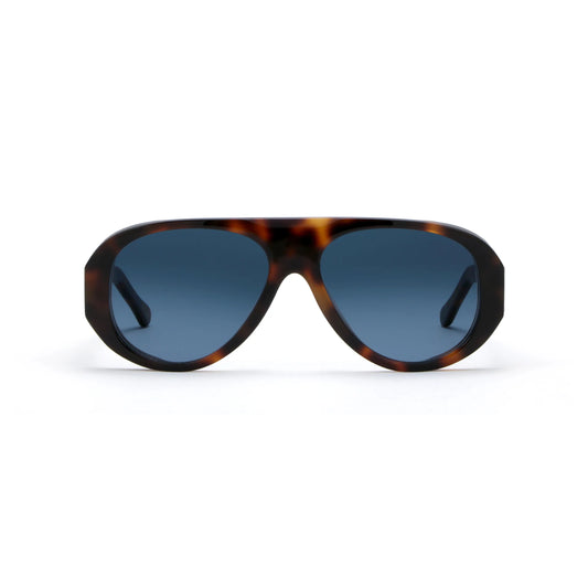 Occhiali da sole L.G.R SAND 6278 39 Havana maculato aviator