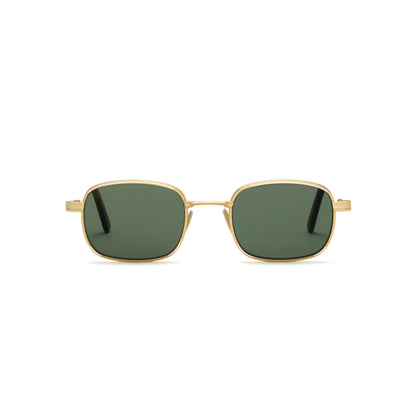 Occhiali da sole L.G.R Lions of Ethiopia CACTUS 6815 39 Gold Matt / Havana Maculato squadrato