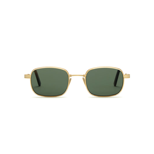 Occhiali da sole L.G.R Lions of Ethiopia CACTUS 6815 39 Gold Matt / Havana Maculato squadrato