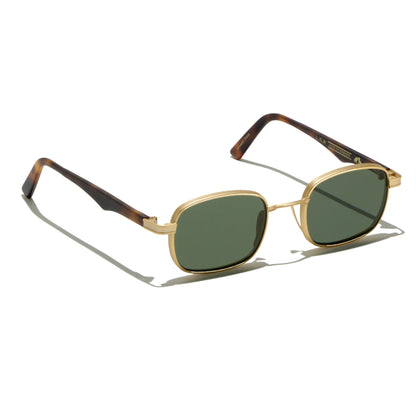 Occhiali da sole L.G.R Lions of Ethiopia CACTUS 6815 39 Gold Matt / Havana Maculato squadrato
