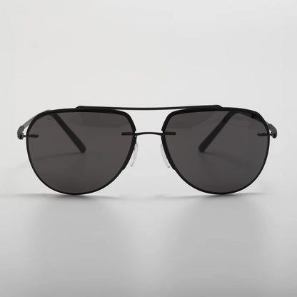 Occhiale da sole Silhouette Ring 8719 75 9040 Pure Black - Shop Ottica Mineo