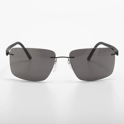 Occhiale da sole Silhouette Spielberg 8722 75 9040 Pure Black - Shop Ottica Mineo
