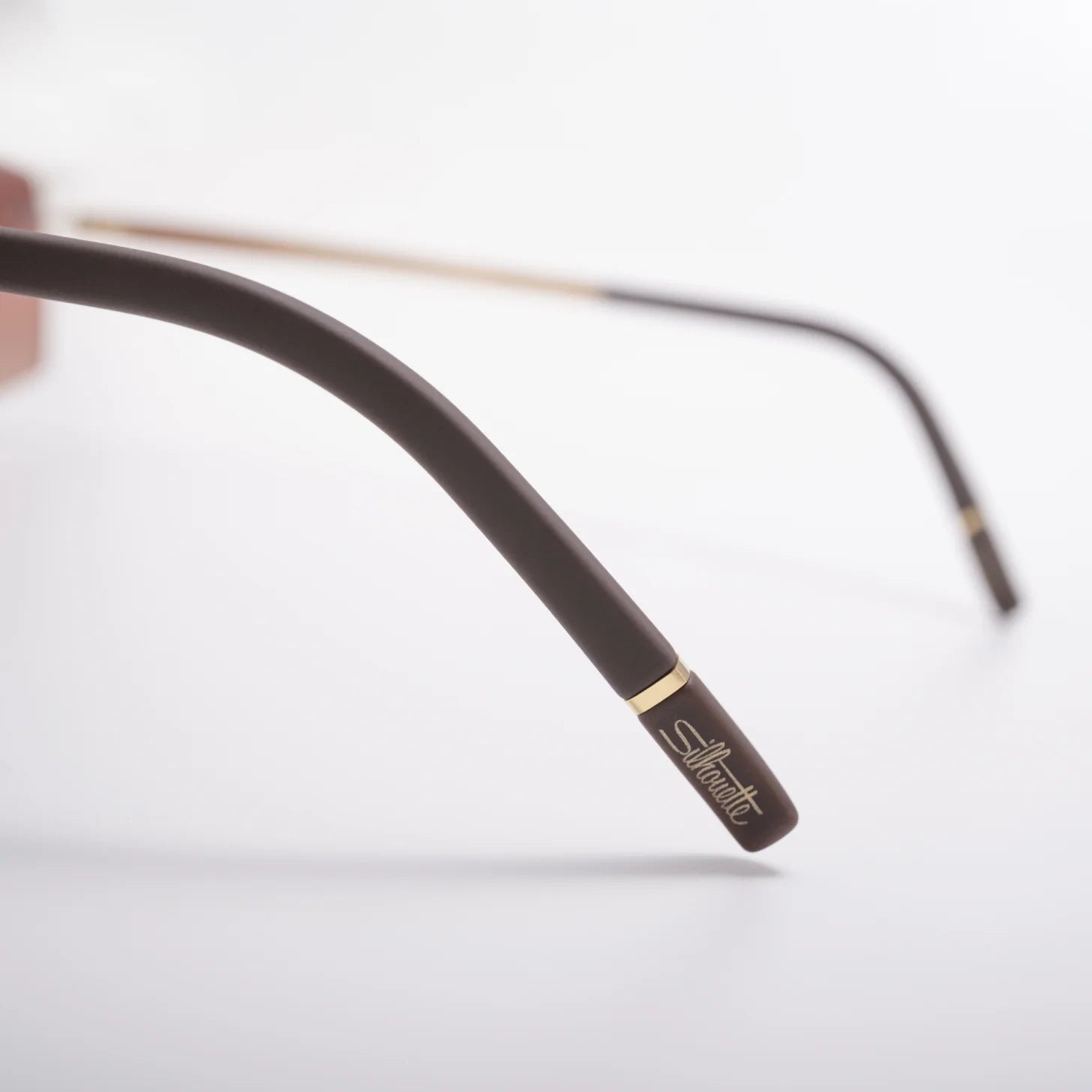 Occhiale da sole Silhouette Escondido 8747 75 7620 Gold / Darkbrown - dettaglio - Shop Ottica Mineo