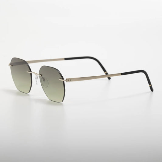 Occhiale da sole Silhouette Cabrillo 8748 75 7000 Black - lato - Shop Ottica Mineo