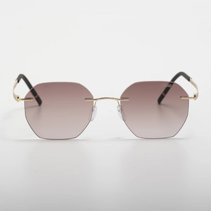Occhiale da sole Silhouette Cabrillo 8748 75 7520 Gold / Darkbrown - Shop Ottica Mineo