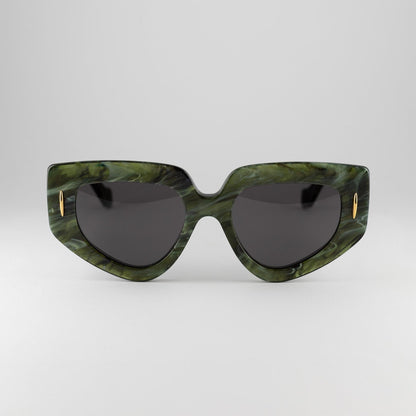 Occhiale da sole Loewe LW40155I 96A Olive - Shop Ottica Mineo
