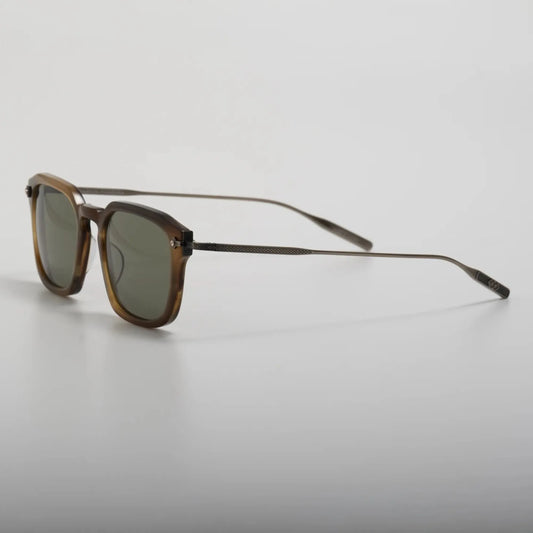 Occhiale da sole Barton Perreira Nolan Havana - lato - Shop Ottica Mineo