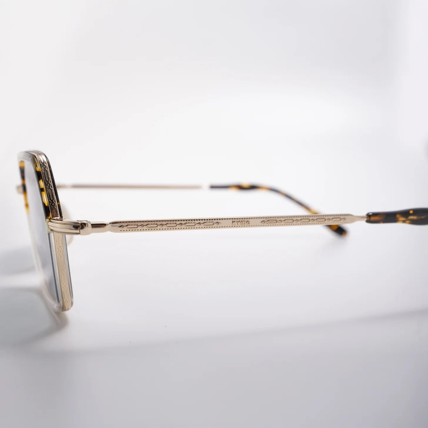 Occhiale da sole Kyme BEN 5 Dark Havana/Champagne - dettaglio - Shop Ottica Mineo