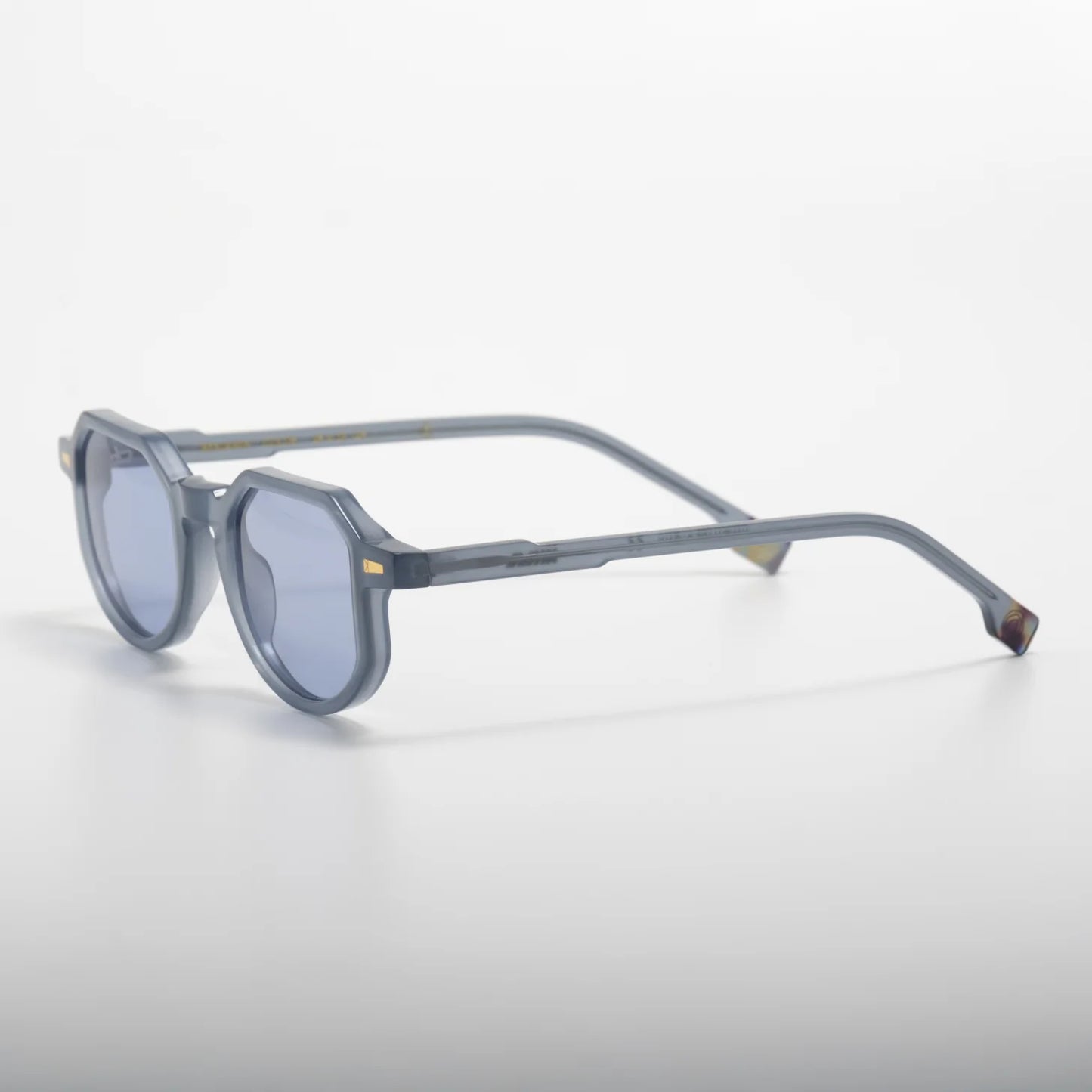 Occhiale da sole Kyme BENJAMIN 5 Blue/Grey - lato - Shop Ottica Mineo
