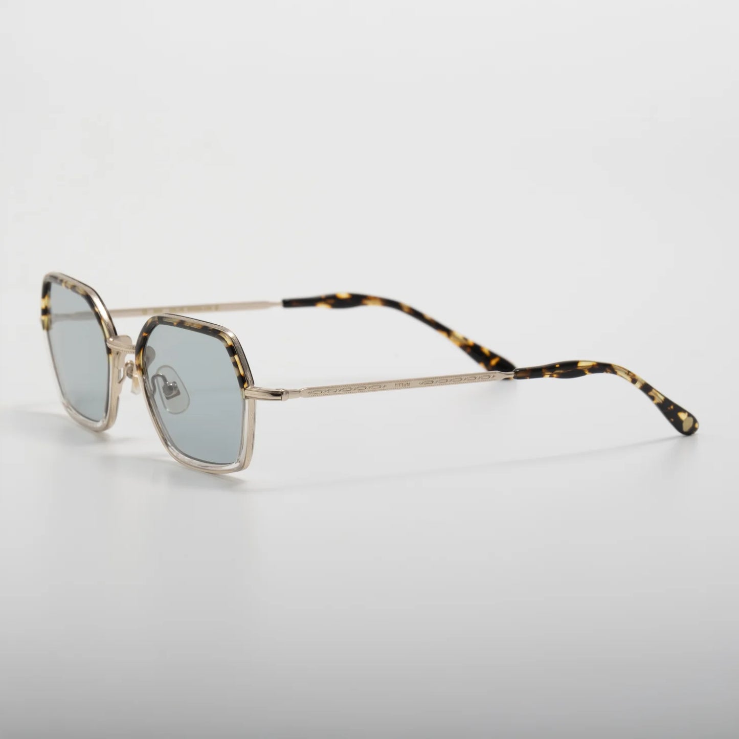 Occhiale da sole Kyme BEN 5 Dark Havana/Champagne - lato - Shop Ottica Mineo