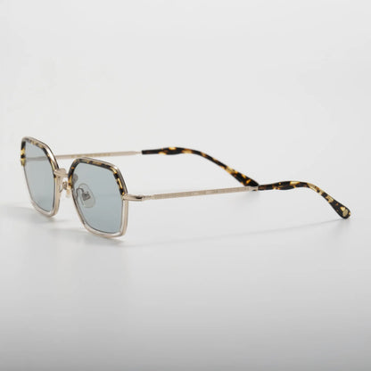 Occhiale da sole Kyme BEN 5 Dark Havana/Champagne - lato - Shop Ottica Mineo