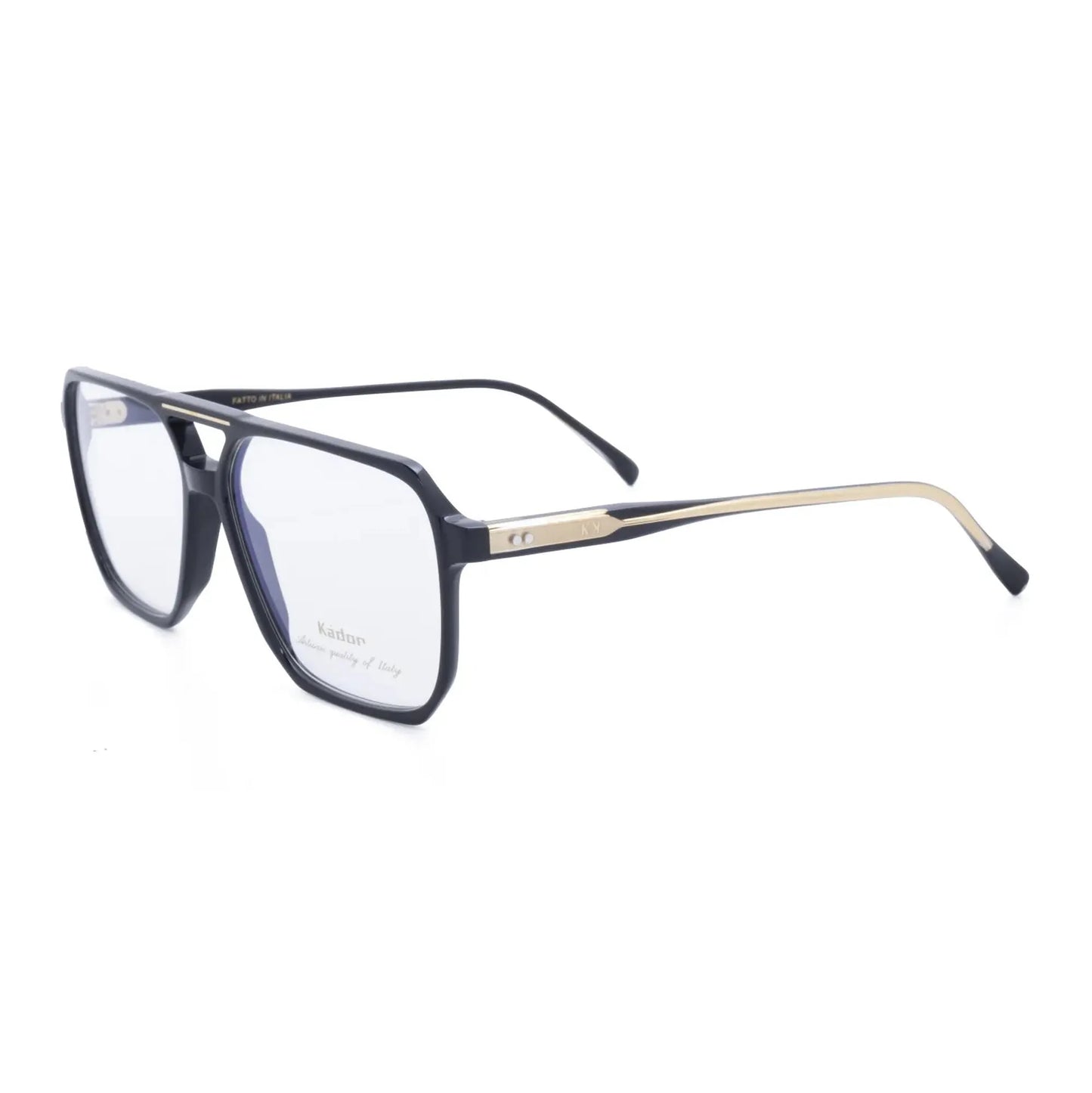 Occhiale da vista Kador Big light 1 Black - lato - Shop Ottica Mineo