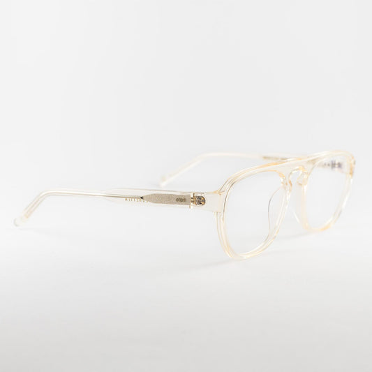 Occhiale da vista Lesca Lunetier BULLIT COL.186 Crystal - lato - Shop Ottica Mineo