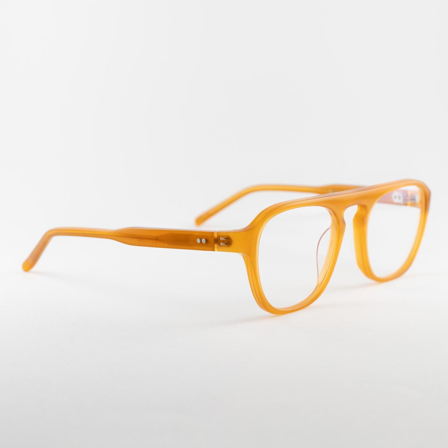Occhiale da vista Lesca Lunetier BULLIT COL.1 Honey - lato - Shop Ottica Mineo