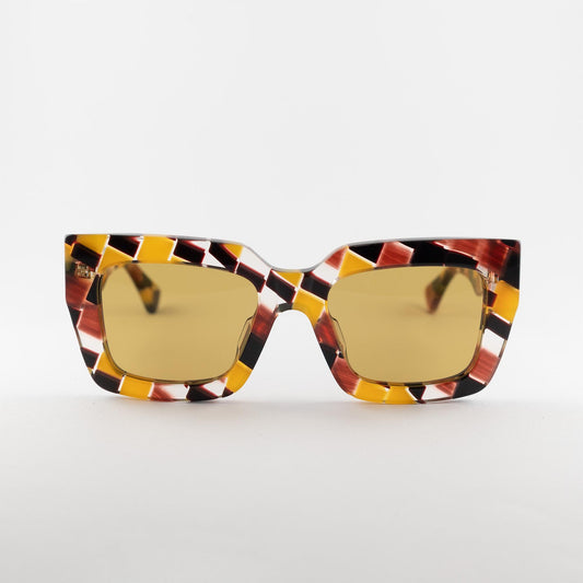 Occhiale da sole Bottega Veneta BV1212S 009 Yellow - Shop Ottica Mineo
