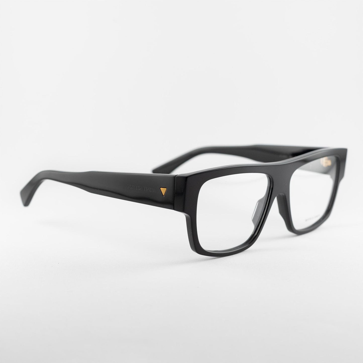 Occhiale da vista Bottega Veneta BV1290O 001 Black - lato - Shop Ottica Mineo