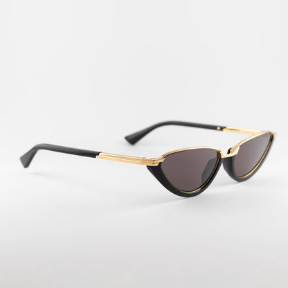 Occhiale da sole Bottega Veneta BV1346S 001 Black - lato - Shop Ottica Mineo