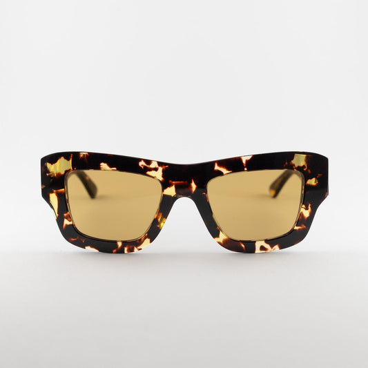 Occhiale da sole Bottega Veneta BV1357S 003 Yellow - Shop Ottica Mineo