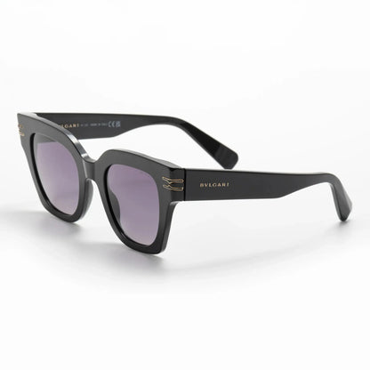 Occhiale da sole Bulgari BV40013I 01B Black - lato - Shop Ottica Mineo