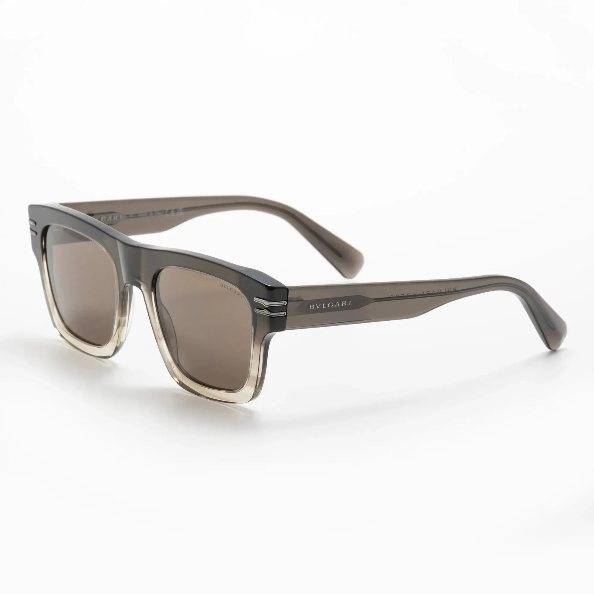 Occhiale da sole Bulgari BV40015I 65E Grey - lato - Shop Ottica Mineo