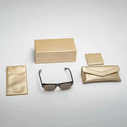 Occhiale da sole Bulgari BV40015I 65E Grey - dettaglio1 - Shop Ottica Mineo