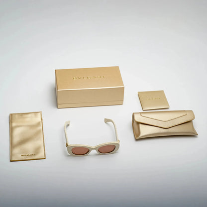 Occhiale da sole Bulgari BV40039I 24E Marble white - dettaglio1 - Shop Ottica Mineo