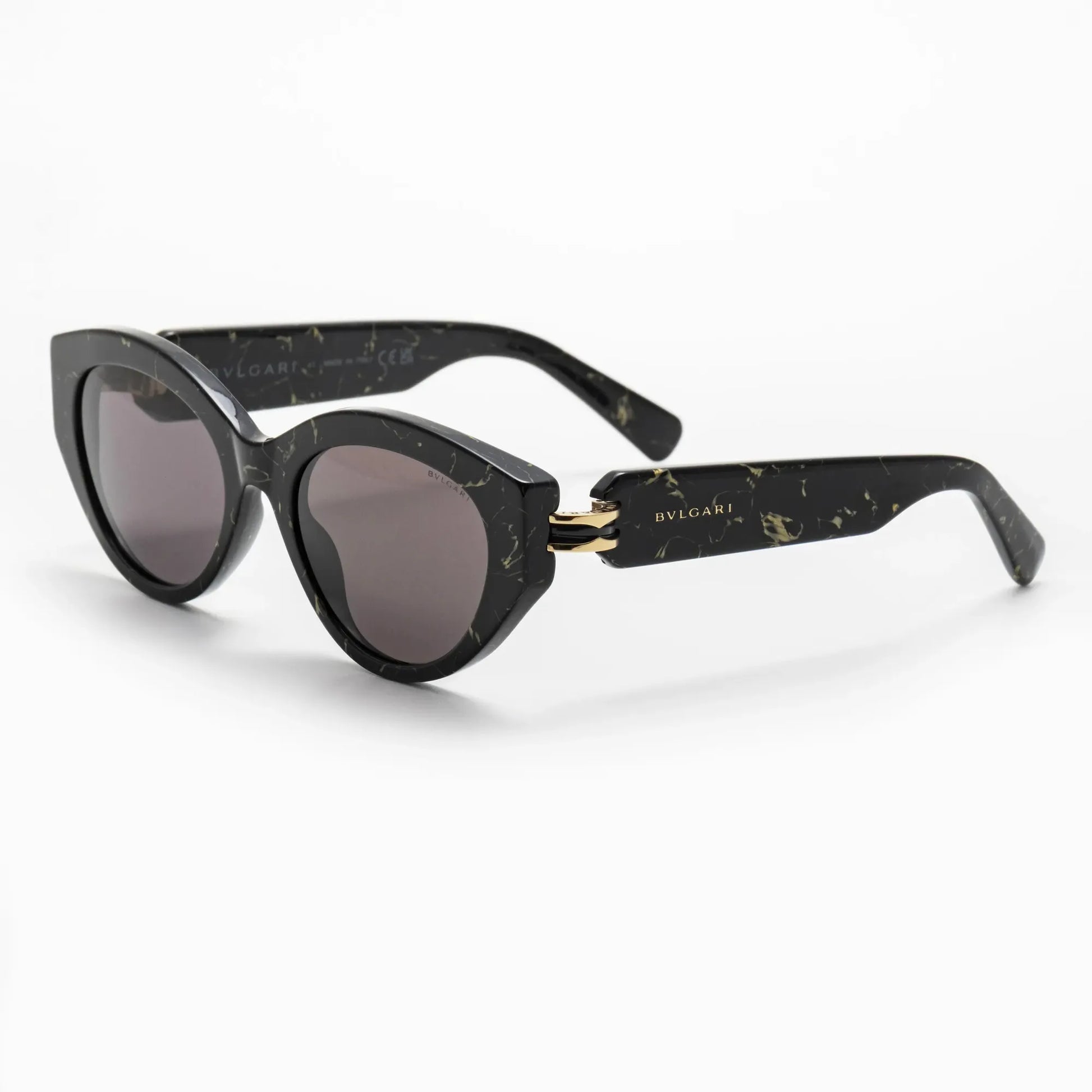 Occhiale da sole Bulgari BV40046I 05A Marble - lato - Shop Ottica Mineo