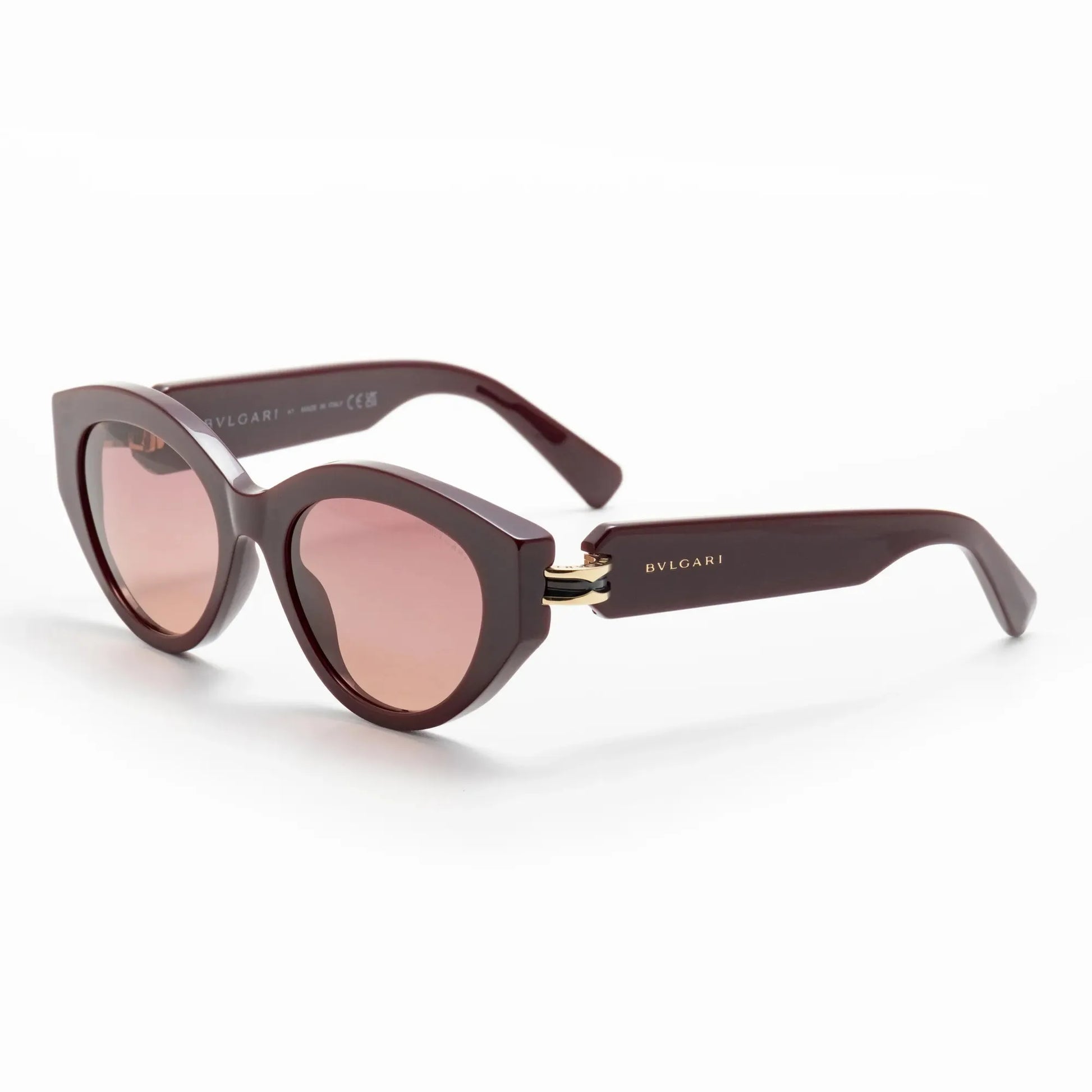 Occhiale da sole Bulgari BV40046I 81T Viola - lato - Shop Ottica Mineo