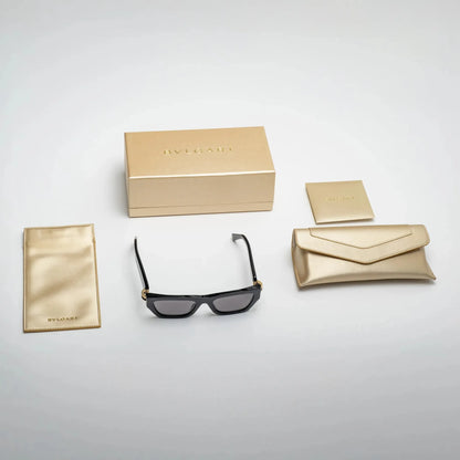 Occhiale da sole Bulgari BV40047I 01A Black - dettaglio1 - Shop Ottica Mineo