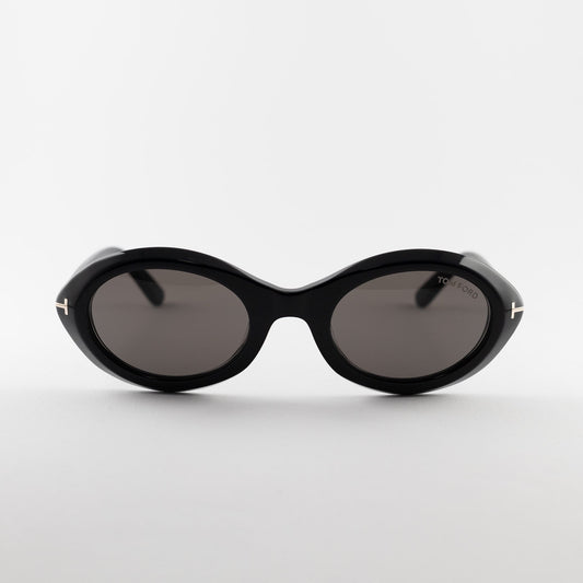 Lunettes de soleil Tom Ford TF1186 01A Black ovales