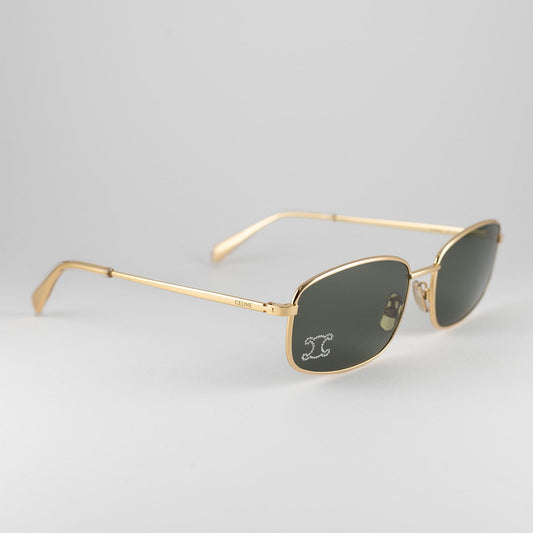 Occhiale da sole Celine CL40285U 30n Gold - lato - Shop Ottica Mineo